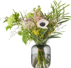 Acorn vase H16,5 Stone