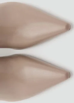 Ankle boots with block heel
