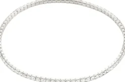 ARASH crystal bracelet silver-plated