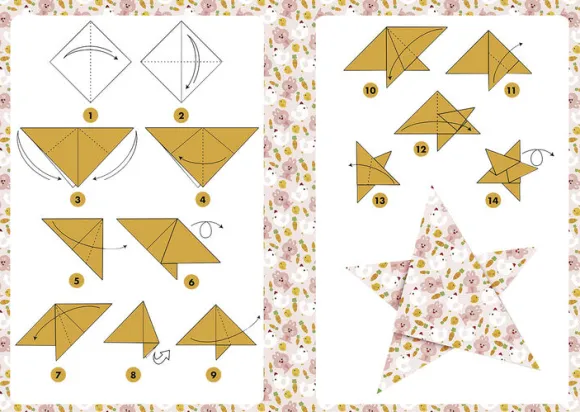Auzou - Aktivitetssæt - Kawaii origami