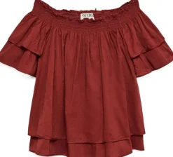 AWBELLE SS BOATNECK TOP