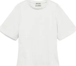 AWVANESSA 2/4 O-NECK FITTED T-SHIRT