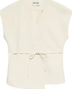 AWVANNAH V-NECK MIDI WAISTCOAT
