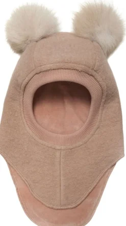 Balaclava w. Alpaca Pompoms