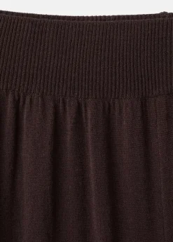 Balloon knit trousers