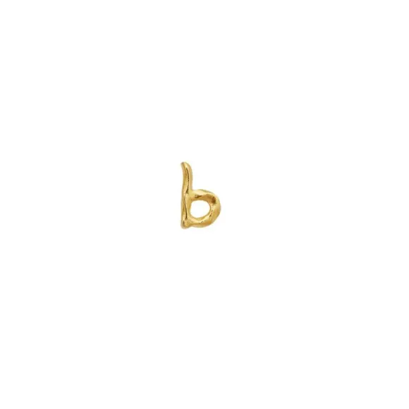 B Alphabet Single Earring