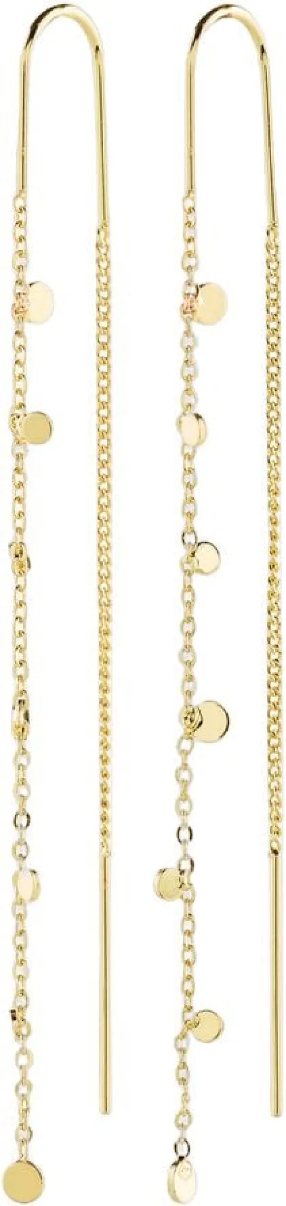 BAYLEN chain earrings gold-plated