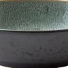 BITZ Pastaskål Dia. 20 x 6 cm Svart/grön