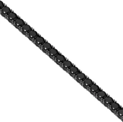 Black Tennis Bracelet