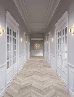 Blossi Wall, nordic gold / clear