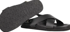 BOLOGNA - CROSSING STRAPS WITH THIN HEEL STRAP