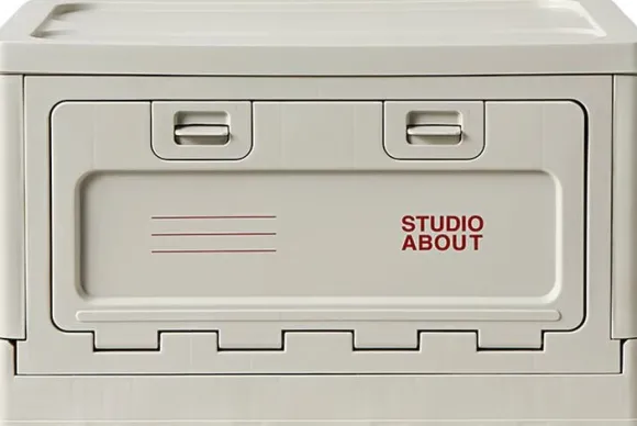 BOX, SMALL, LIGHT GREY