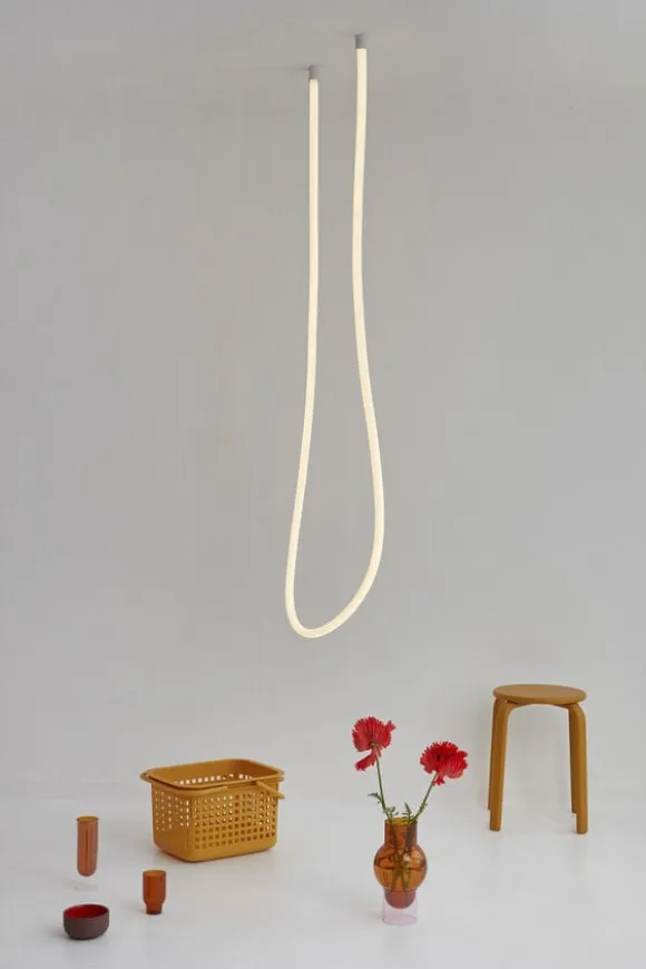 BUBBLE TUBE, LARGE, AMBER/ROSE, 90270A
