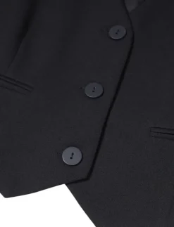 Buttons suit waistcoat