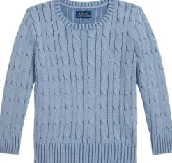 Cable-Knit Cotton Sweater
