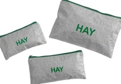 Candy Mono Wash Bag-Flat Set of 3-G