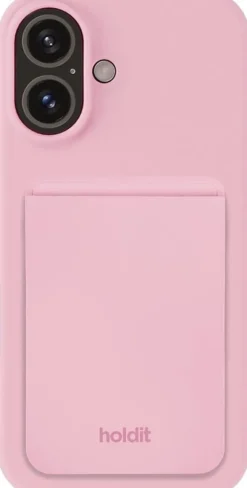 Card Holder Silicone, Magsafe Compatible Pink