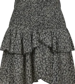 Carin Flower Check Skirt