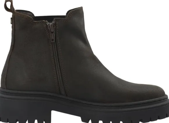 CASLEA Chelsea Boot W. Inside Zip Oil Suede