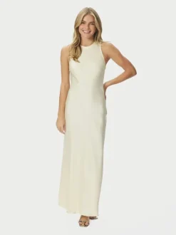 Celinie Heavy Sateen Dress