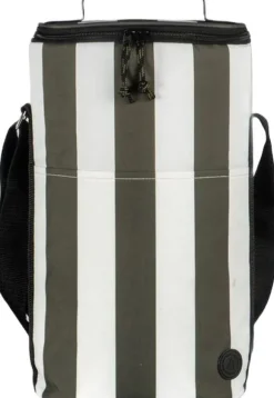 City stripe cooler bag high rPET