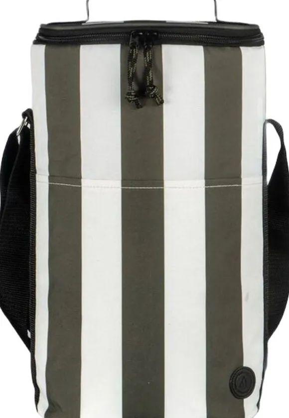City stripe cooler bag high rPET