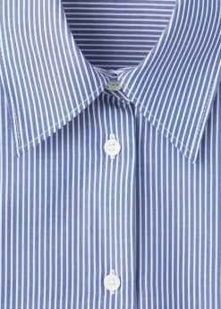 Cotton and lyocell blend straight s