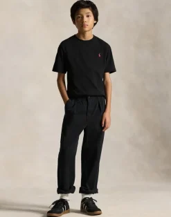 Cotton Jersey Crewneck Tee KIDS