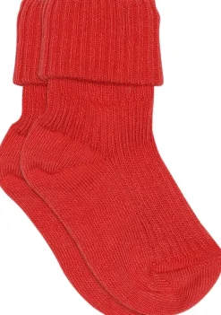 Cotton rib baby socks