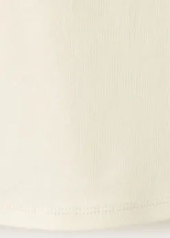 Cotton T-shirt with contrast piping