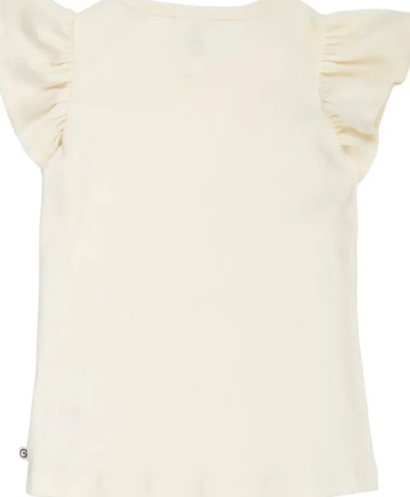 Cozy me rib frill s/s T