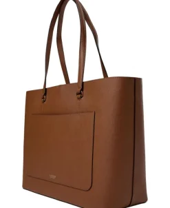 Crosshatch Leather Large Karly Tote