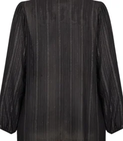 Curvy WA-SELA 1 Bluse Sort