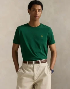 Custom Slim Fit Jersey Crewneck T-Shirt