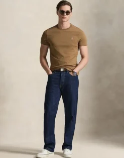 Custom Slim Fit Jersey Crewneck T-Shirt