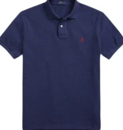 Custom Slim Fit Mesh Polo Shirt