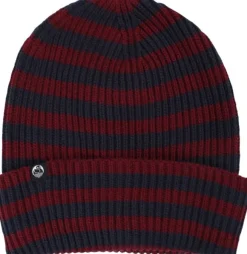 Danefolk Cotton Beanie Dk Merlot/Dk Navy