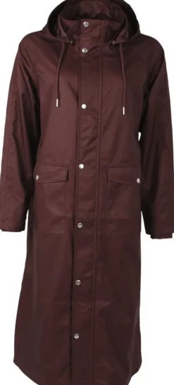 Danegarden Raincoat Dark Bordeaux