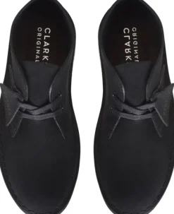 Desert Boot. Black Sde, D, 4