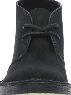 Desert Boot. Black Sde, D, 4