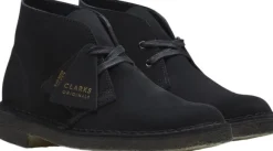 Desert Boot. Black Sde, D, 4