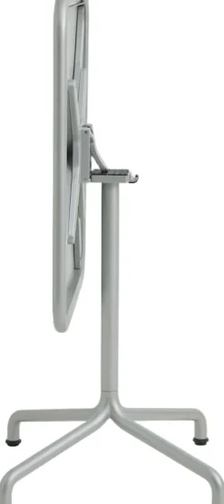 Deville Table Silver grey powder co