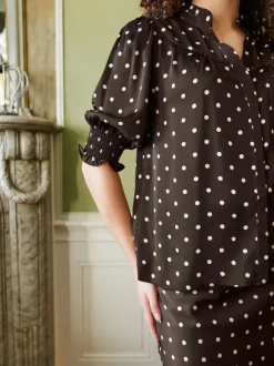Diana Dot Blouse