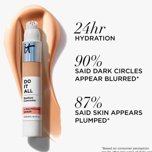 Do It All Plumping Radiant Concealer + Multivitamin Serum