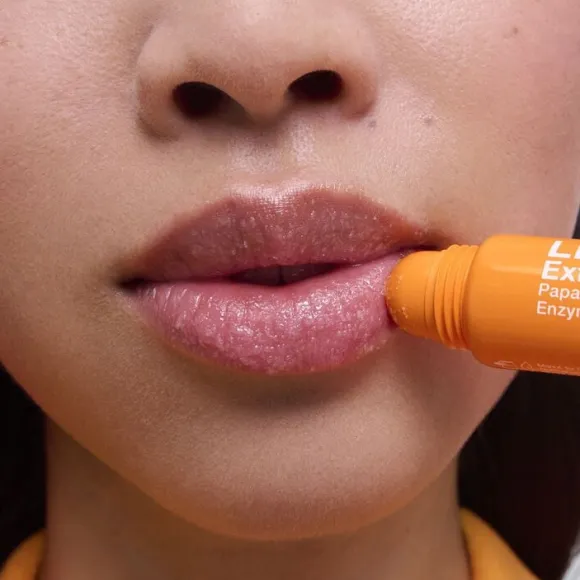 Dubbel exfoliering: Papaya-enzym + Socker