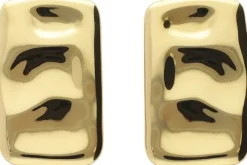 Earring square vintage studs