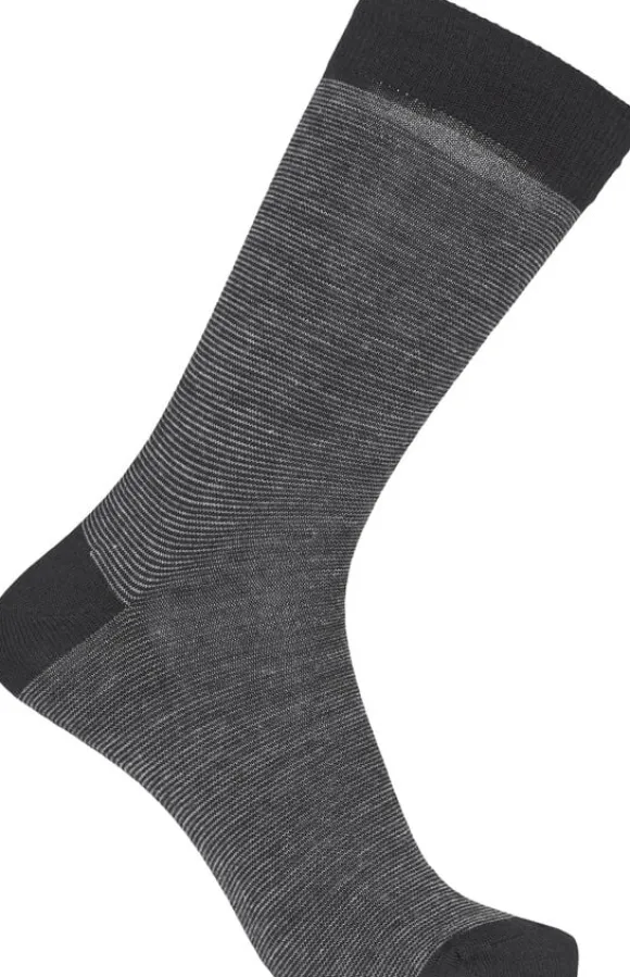 Egtved socks, cotton/wool twi