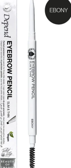 Eyebrowpencil slim&thin Ebony nord