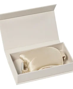 Eye mask silke light beige