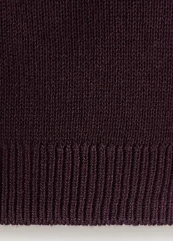 Fine-knit straight-fit cardigan